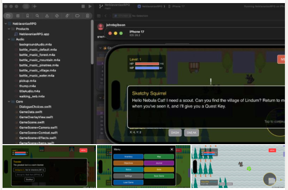 NeblavaniaxRPG Gameplay